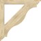 Ekena Millwork Funston Traditional Rough Sawn Bracket, Douglas Fir, 4"W x 40"D x 40"H BKT04X40X40FST01RDF - alternate 2